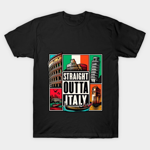 Straight Outta Italy T-Shirt by Straight Outta Styles